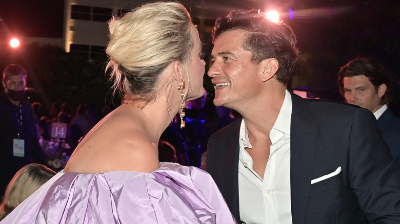 Katy Perry and Orlando Bloom in 2021