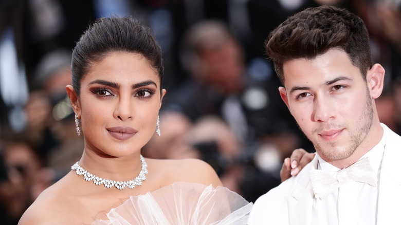 Priyanka Chopra and Nick Jonas not smiling