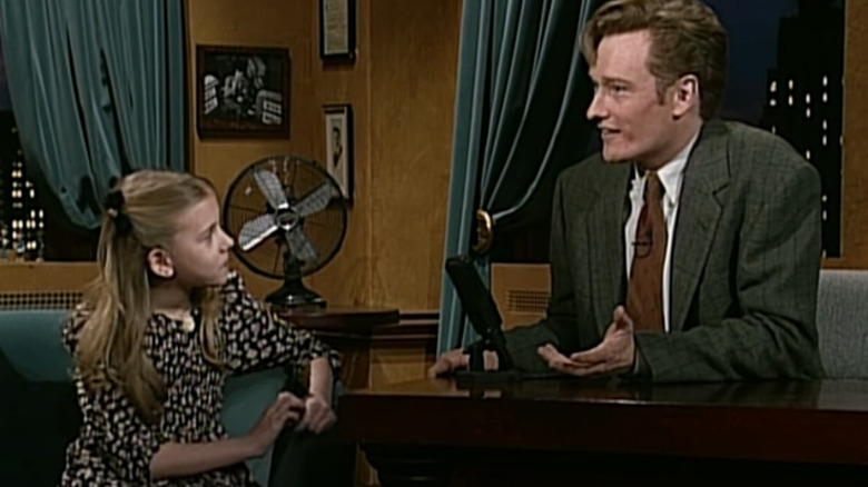 Scarlett Johansson and Conan O'Brien