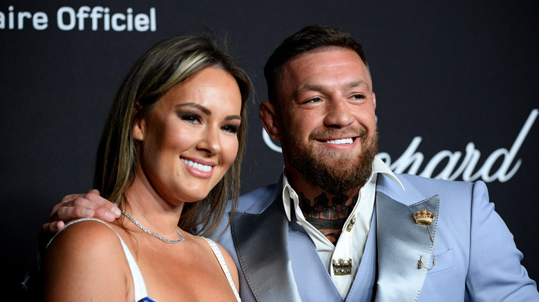 Dee Devlin and Conor McGregor smiling