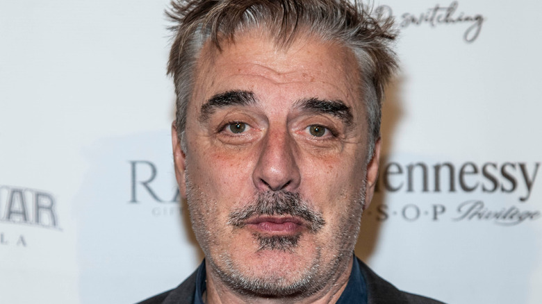 Chris noth looking into camera