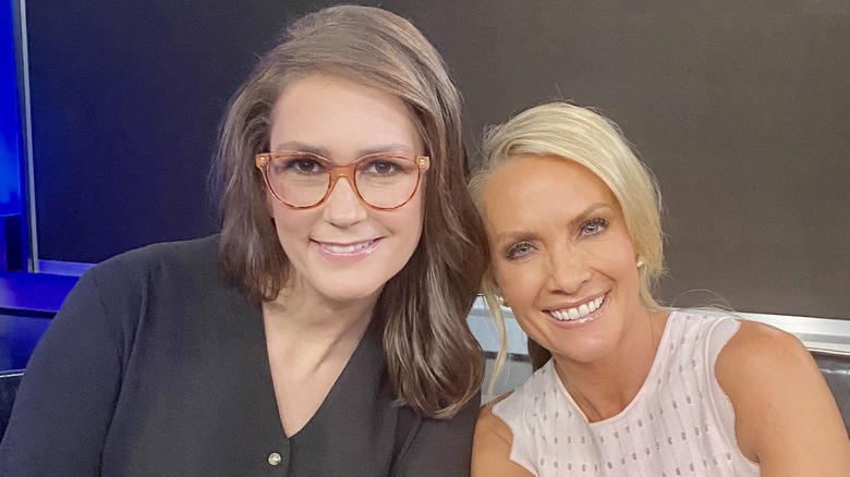 Jessica Tarlov and Dana Perino smiling 