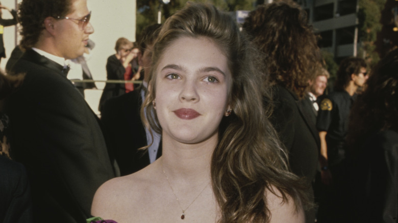 Drew Barrymore at 14 years old