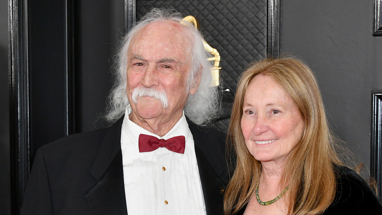 David Crosby and Jan Dance smiling 