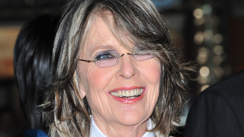 Diane Keaton hair highlights