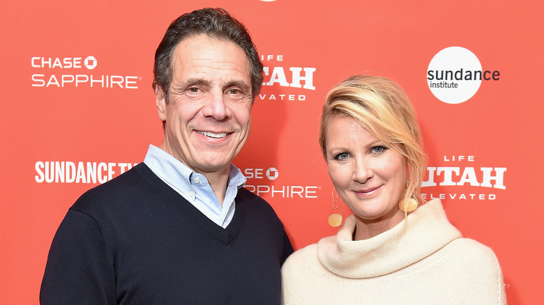 Then-Governor Andrew M. Cuomo and Sandra Lee attend the RX: Early Detection A Cancer Journey With Sandra Lee At Sundance Film Festival 2018 