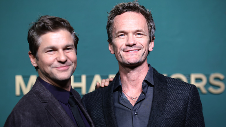 Neil Patrick Harris and David Burtka smiling