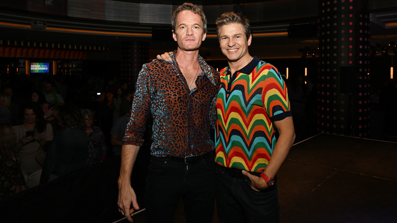 Neil Patrick Harris and David Burtka smiling