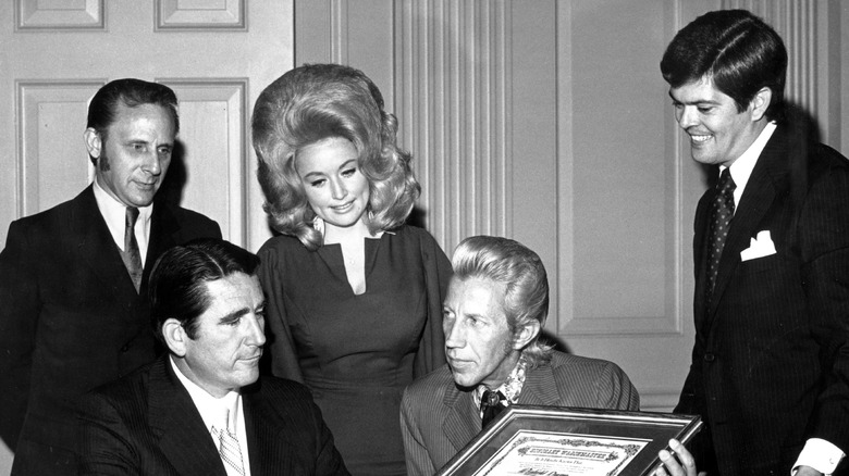 Dolly Parton and Porter Wagoner talking