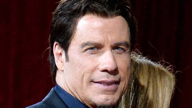 John Travolta at the 2015 Oscars