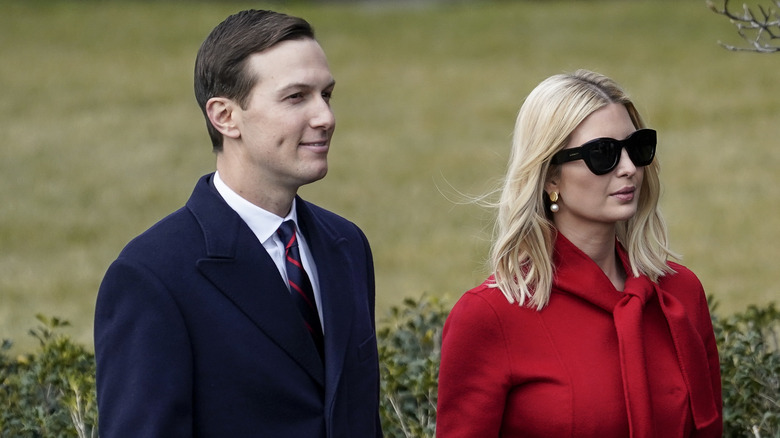 Jared Kushner with Ivanka Trump