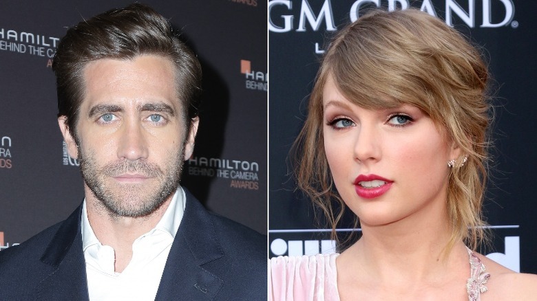 Jake Gyllenhaal, Taylor Swift, posing