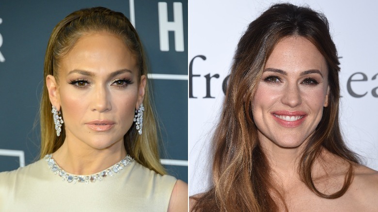 Jennifer Lopez and Jennifer Garner side by side