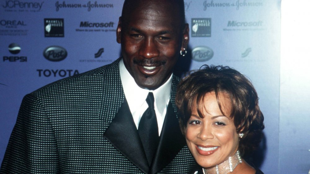 Michael Jordan and Juanita Vanoy