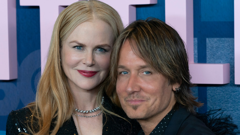 Nicole Kidman and Keith Urban smiling