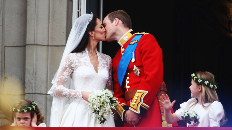 Prince William and Kate Middleton's wedding day