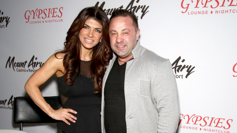 Teresa Giudice and Joe Giudice appearing at Mount Airy Resort Casino