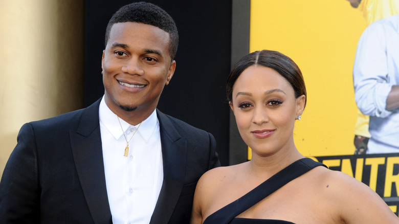 Cory Hardrict and Tia Mowry at event