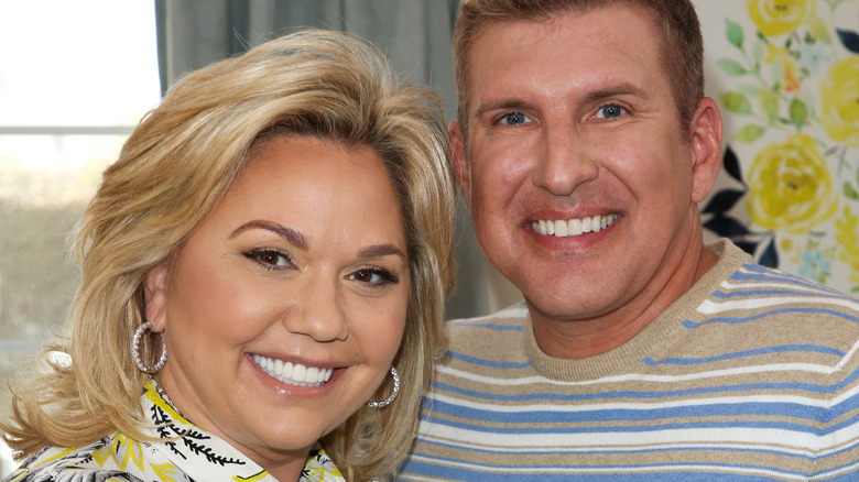 Todd and Julie Chrisley at Hallmark