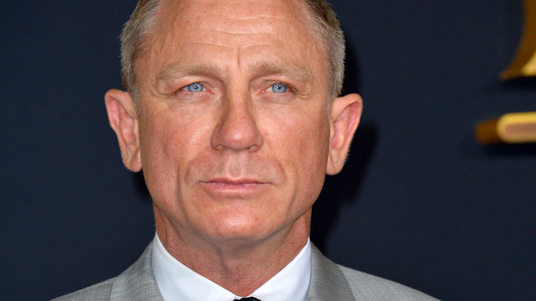 Daniel Craig on the red carpet