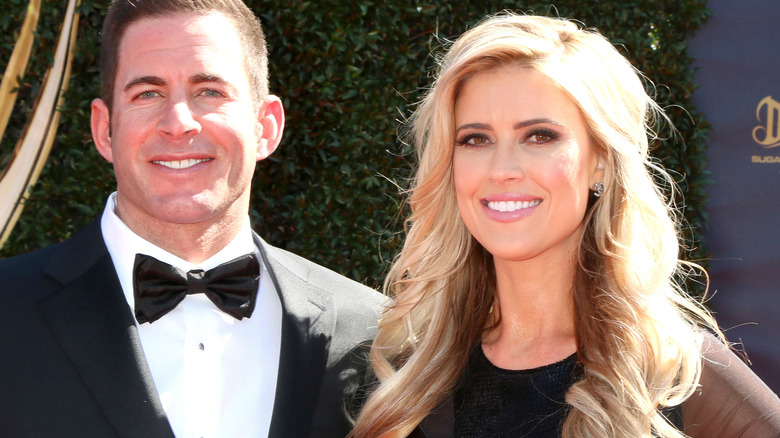 Tarek El Moussa and Christina Haack on red carpet