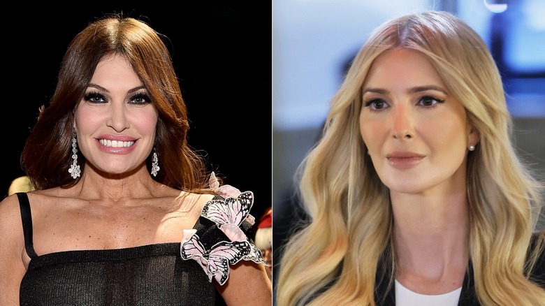 Kimberly Guilfoyle; Ivanka Trump split image