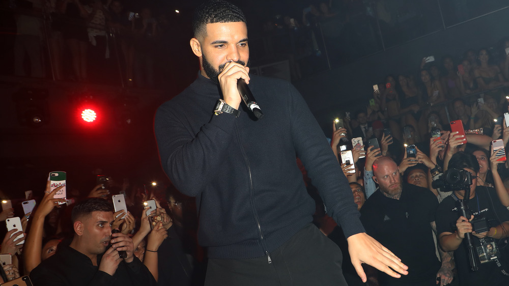Drake performing at E11EVEN MIAMI 