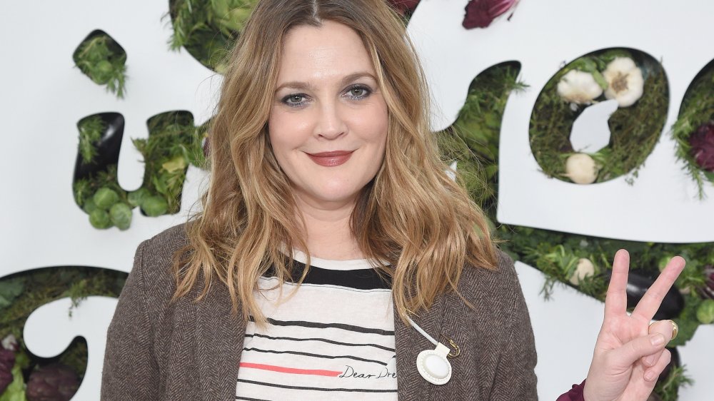 Drew Barrymore at the goop Health Summit in 2018