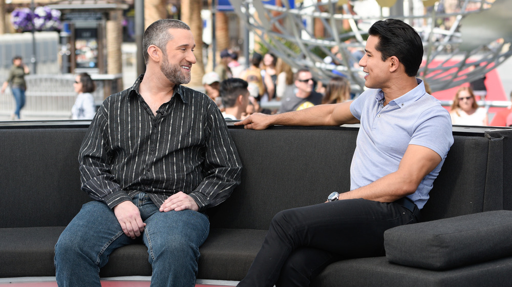 Dustin Diamond and Mario Lopez in conversation