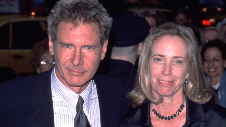 Harrison Ford Melissa Mathison posing