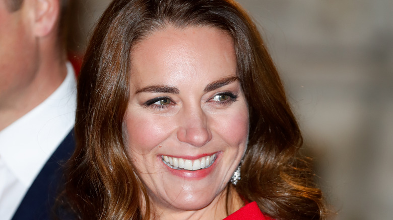 Kate Middleton at an event, smiling