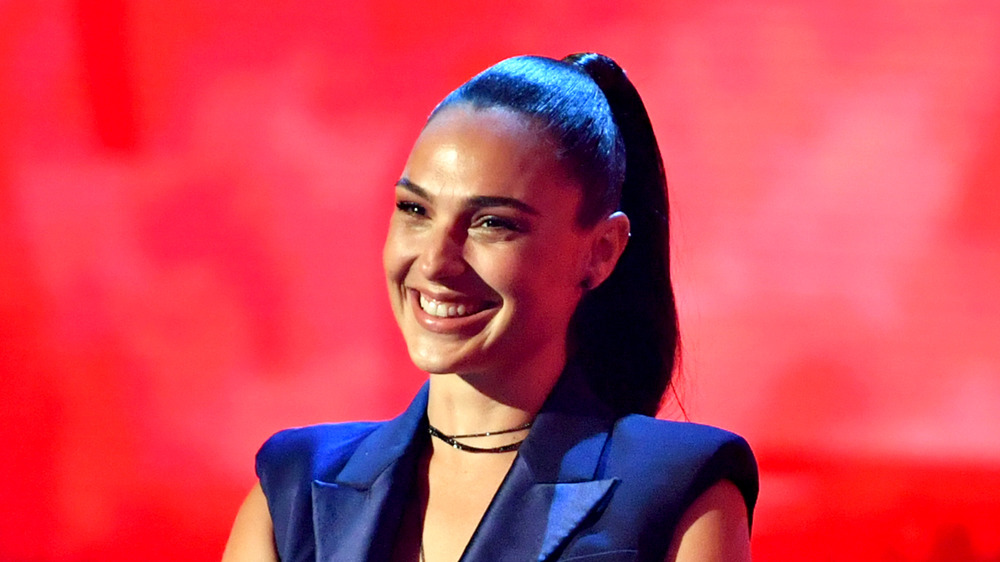 Gal Gadot on stage