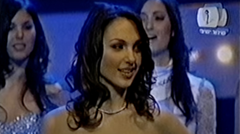 Gal Gadot at the Miss Israel contest