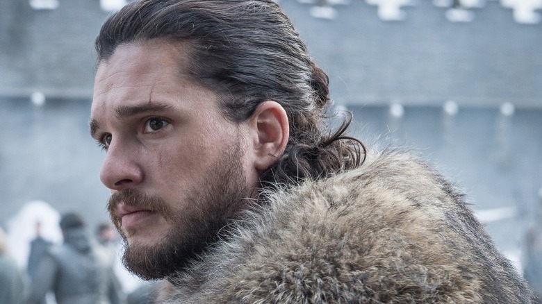 Kit Harington as Jon Snow on season 8 of HBO's Game of Thrones