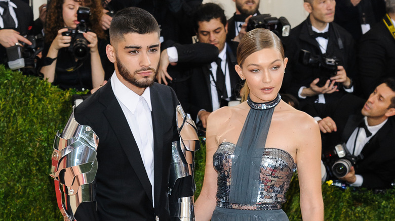 Gigi Hadid and Zayn Malik red carpet 