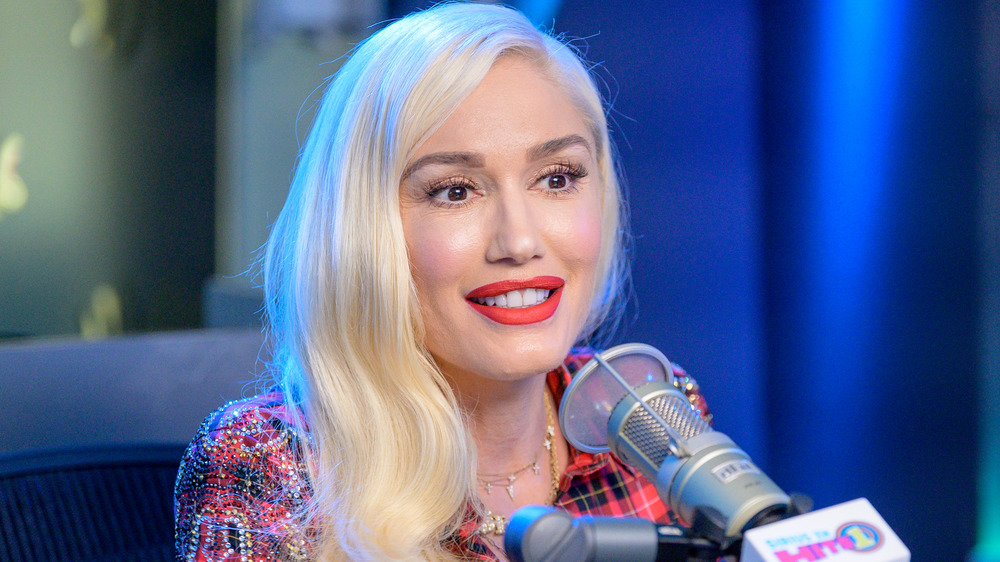 Gwen Stefani smiling