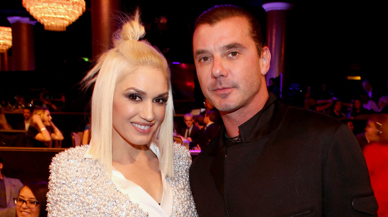 Gwen Stefani and Gavin Rossdale smiling