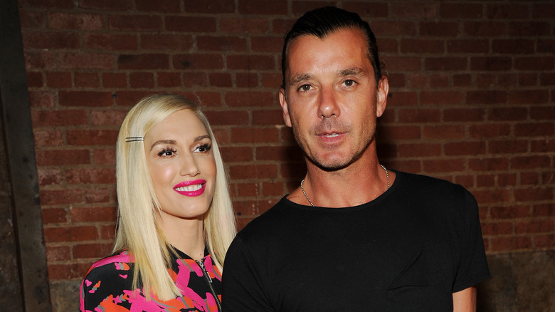 Gwen Stefani and Gavin Rossdale posing