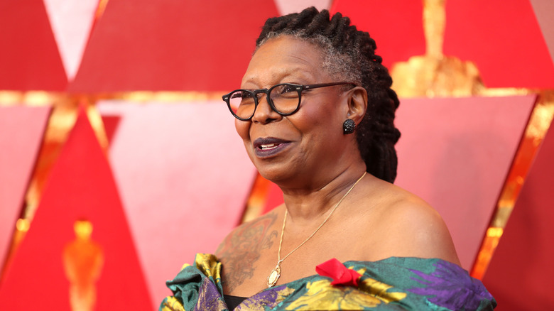 Whoopi Goldberg smiling