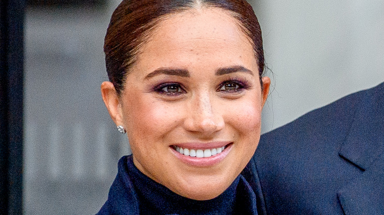 Meghan Markle smiling