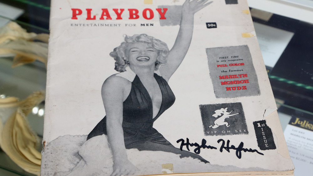 Marilyn Monroe on Playboy 