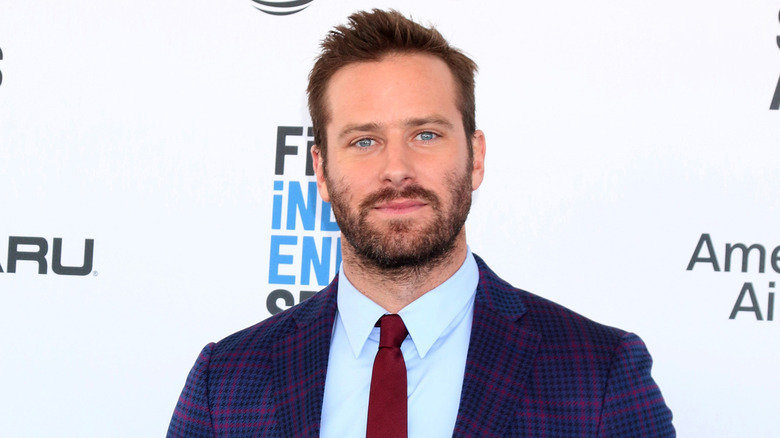 Armie Hammer on the red carpet