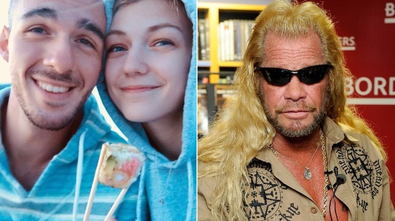 Brian Laundrie and Gabby selfie, Dog Bounty Hunter