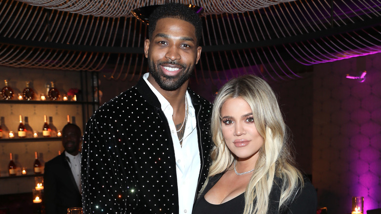 Khloe Kardashian and Tristan Thompson