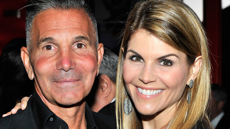 Lori Loughlin and Mossimo Giannulli at event 