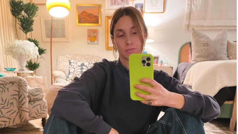 Whitney Port snaps a selfie 