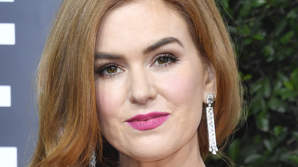Isla Fisher at the Golden Globes