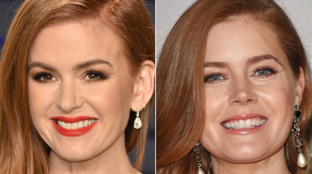 Isla Fisher and Amy Adams smiling