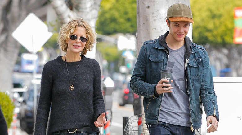 Jack Quaid and Meg Ryan in 2016