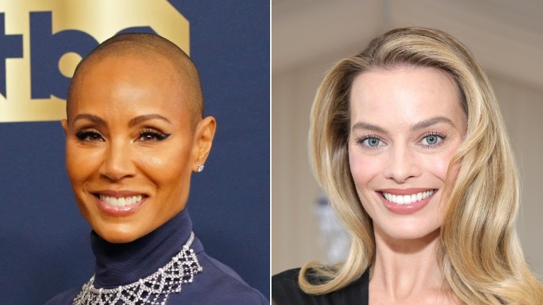 Jada Pinkett Smith and Margot Robbie side by side